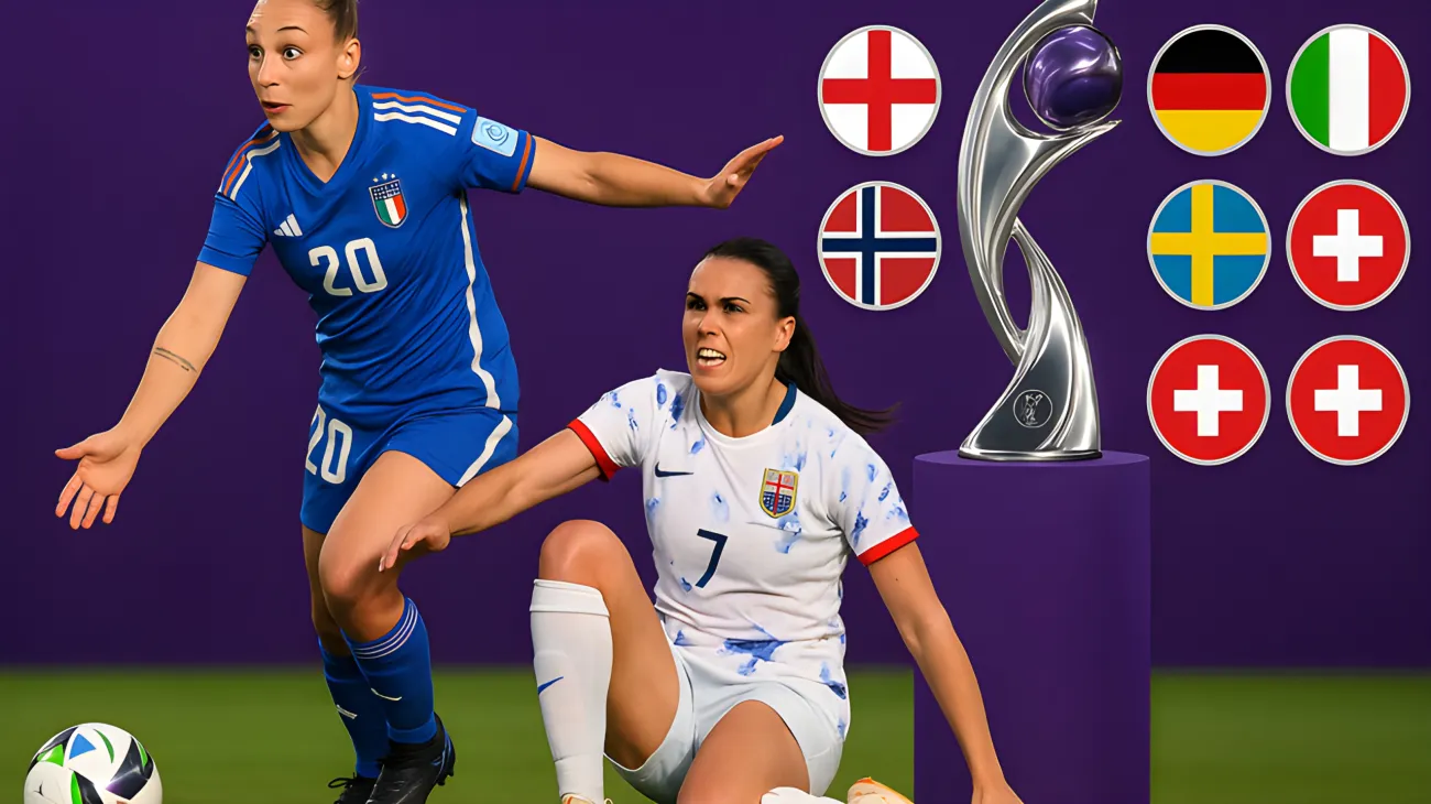 Norvegia-Italia Europei Donne Quarti"