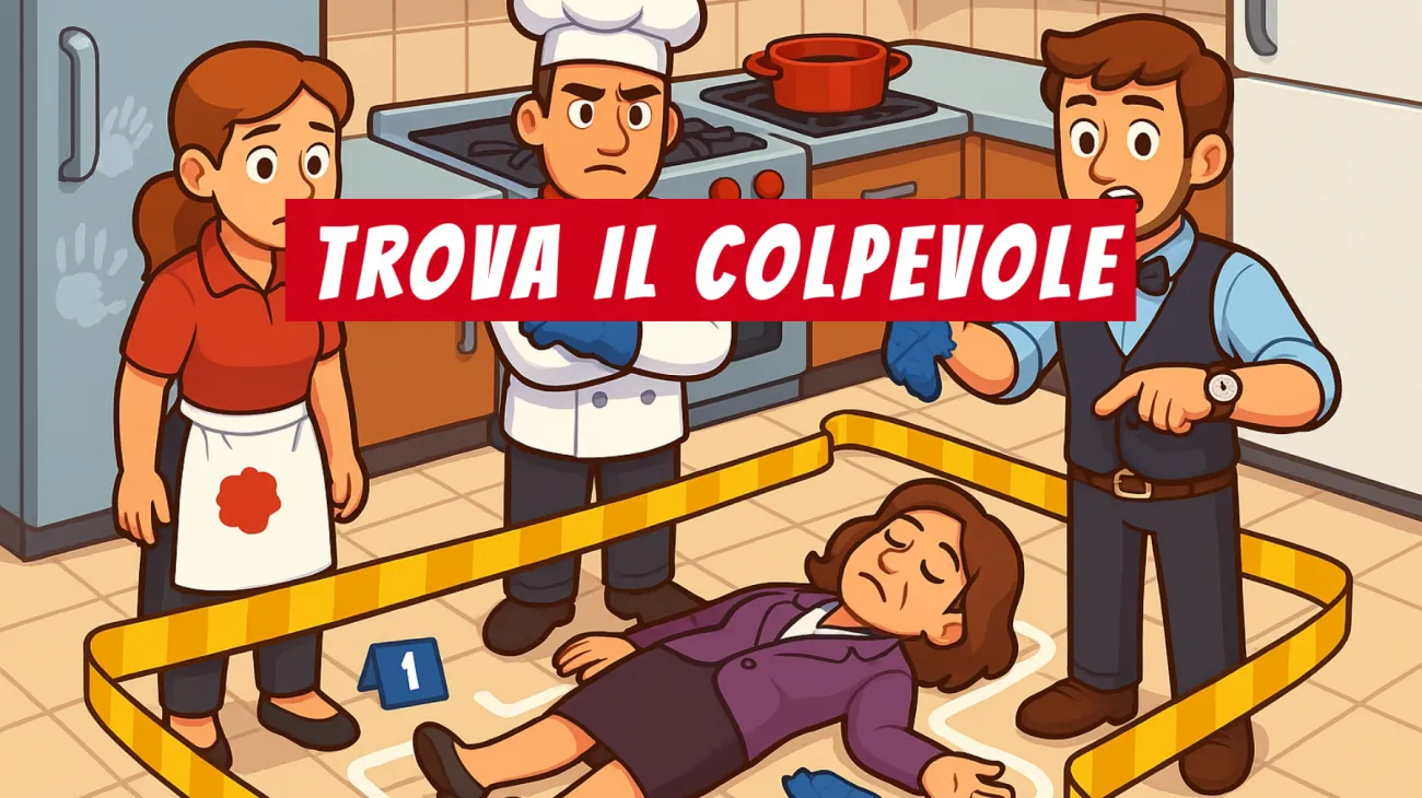 Solo i veri geni riescono a risolvere l’Enigma del Venerdì: accetti la sfida e scopri il colpevole?"